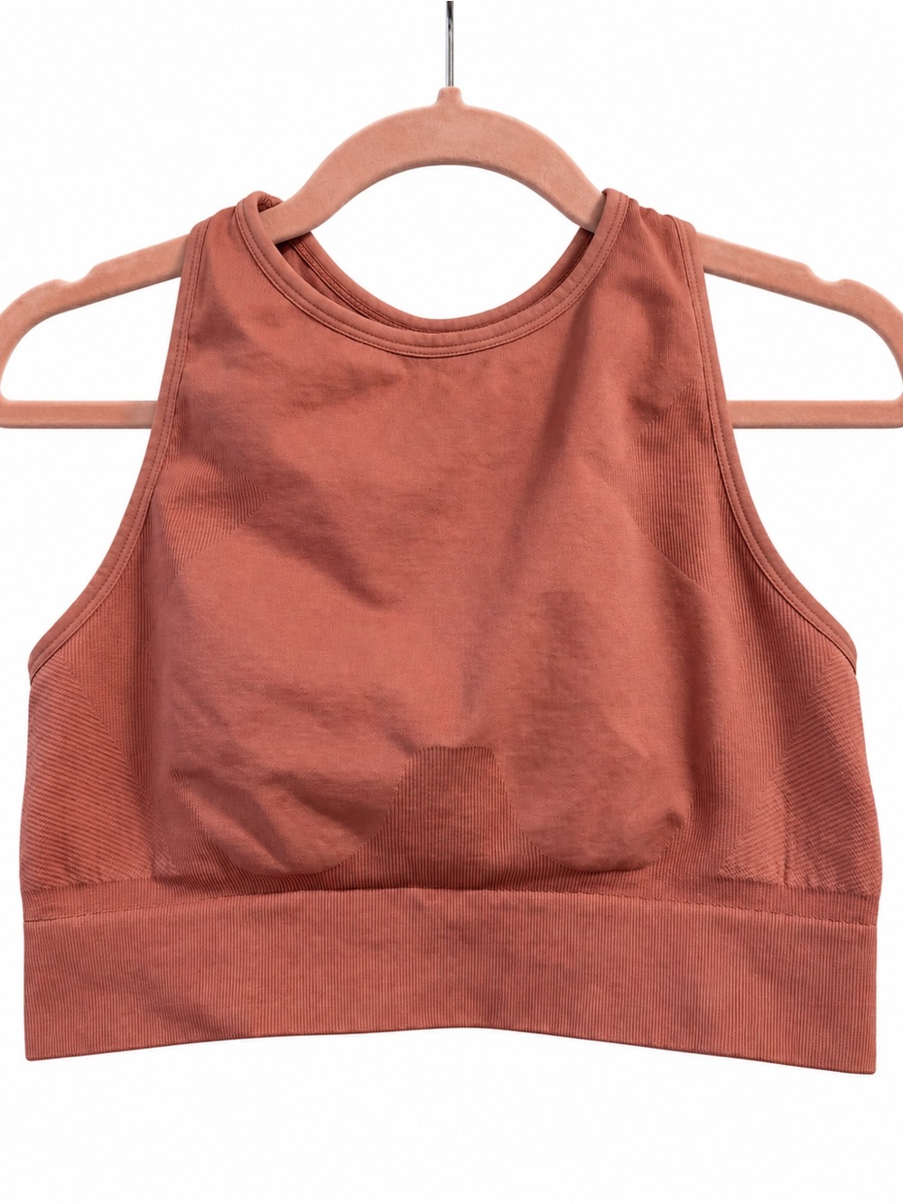 Knix Dusty Rose Seamless Racerback Sports Bra Size L